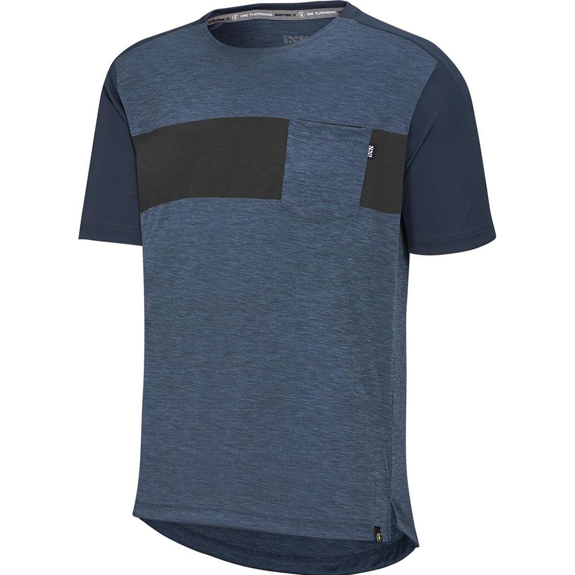 iXS, Herren, Velotrikot, Flow X Jersey (M), Blau, M