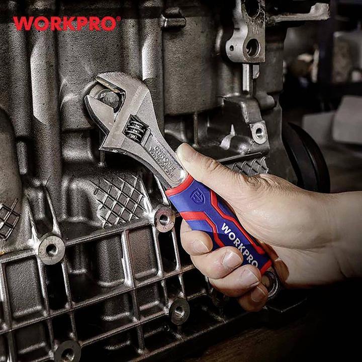 Image du produit Workpro Clé à molette avec fonction cliquet, réglable (40 mm)