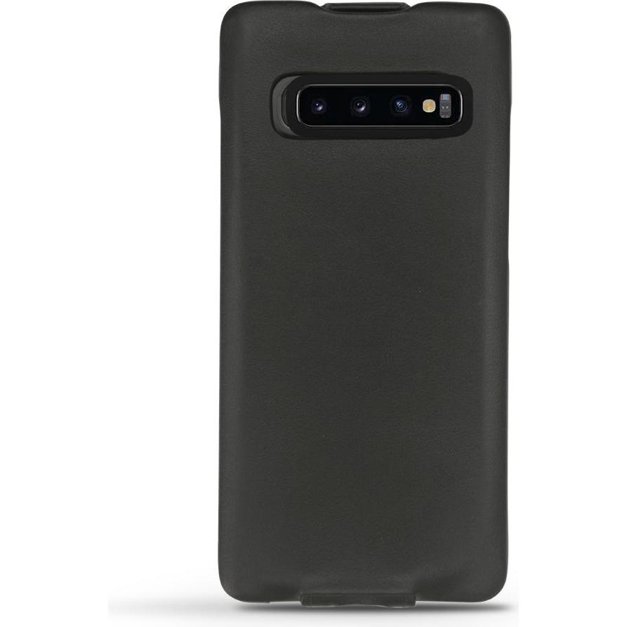 Thumbnail - Noreve Lederschutzhülle vertikal (Samsung Galaxy S10), Smartphone Hülle, Beige