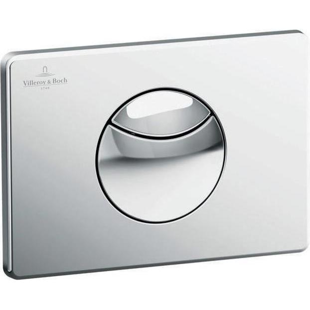 Villeroy & Boch, Betätigungsplatte, V&B Betätigungsplatte ViConnect 205x145x54mm chrom
