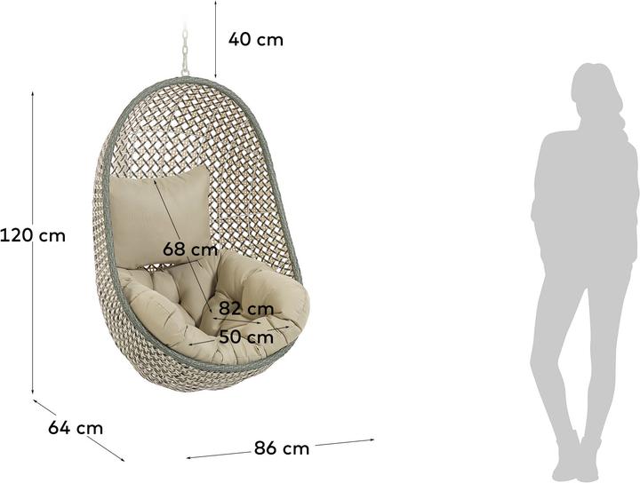 Actual product image Kave Home Cira (110 kg)