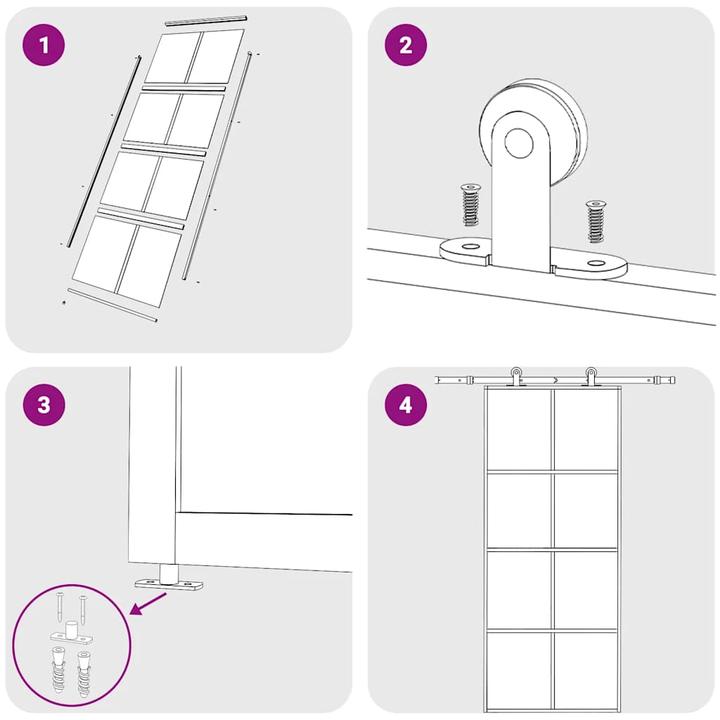 Image du produit vidaXL Schiebetür