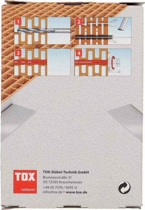 Produktbild Tox Spreizdübel Bizeps 10x90 mm 25 Stück (25 Stk.)