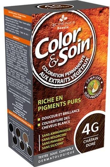 Produktbild 3 Chênes Color & Soin Coloration 4G châtain doré 135 ml (4G châtain doré)