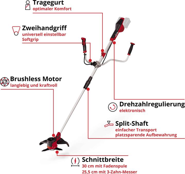 Productafbeelding Einhell Agillo Solo (Onkruidverdelgers, Metalen snijmes)