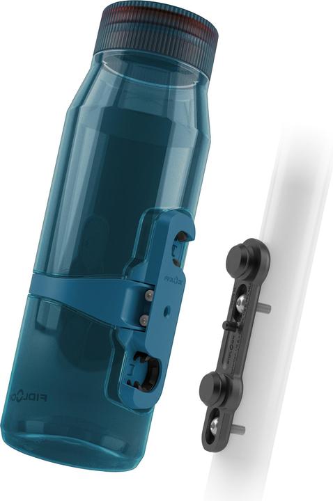 Actual product image Fidlock Twist Bottle 700 Life + Bike Base clear dark blue (0.70 l)