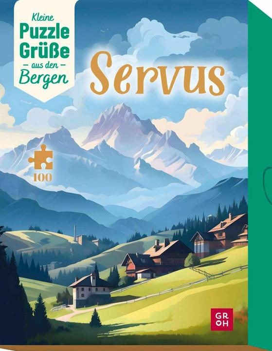 Produktbild Servus! Kleine Puzzle-Grüsse aus den Bergen (100 Teile)