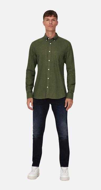 Produktbild Only & Sons Einfarbiges Langarmhemd (XS)