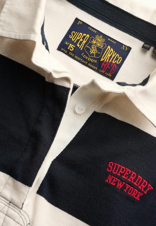 Immagine prodotto Superdry Maglia Rugby a Righe Heritage (M)