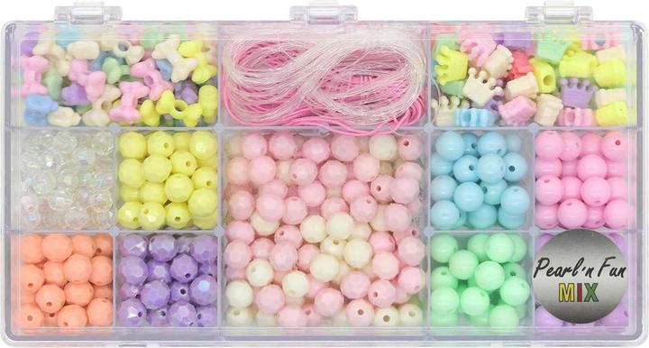 Immagine prodotto Toymax Pastel perlemix m/elastiksnor ass. former