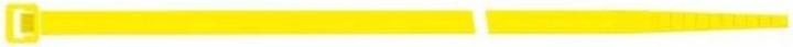 Actual product image BRW Cable ties 280 x 4.5 yellow (Plastic cable ties, 280 mm, 100 pcs.)