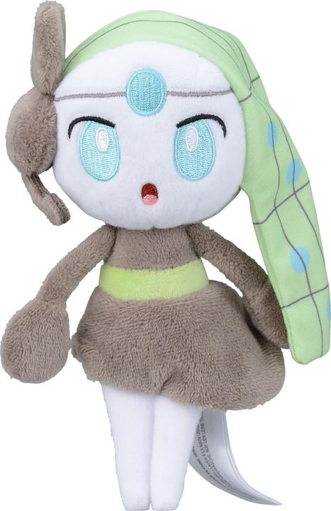 Actual product image Pokémon Meloetta (Aria Forme) Sitting Cuties Plush - 13 cm (7.50 cm)