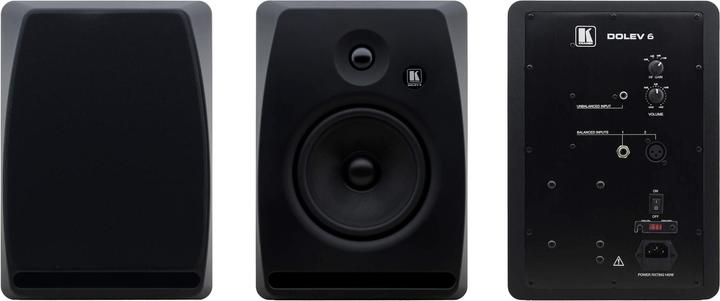 Produktbild Aktivlautsprecher Dolev 6 2-Wege 6,5zoll Aktiv Lautsprecher in Studio-Qualitaet mit 75 Watt (1 Stk., 75 W)