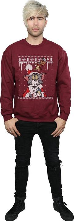 Produktbild Tom & Jerry Christmas Fair Isle Sweatshirt (M)