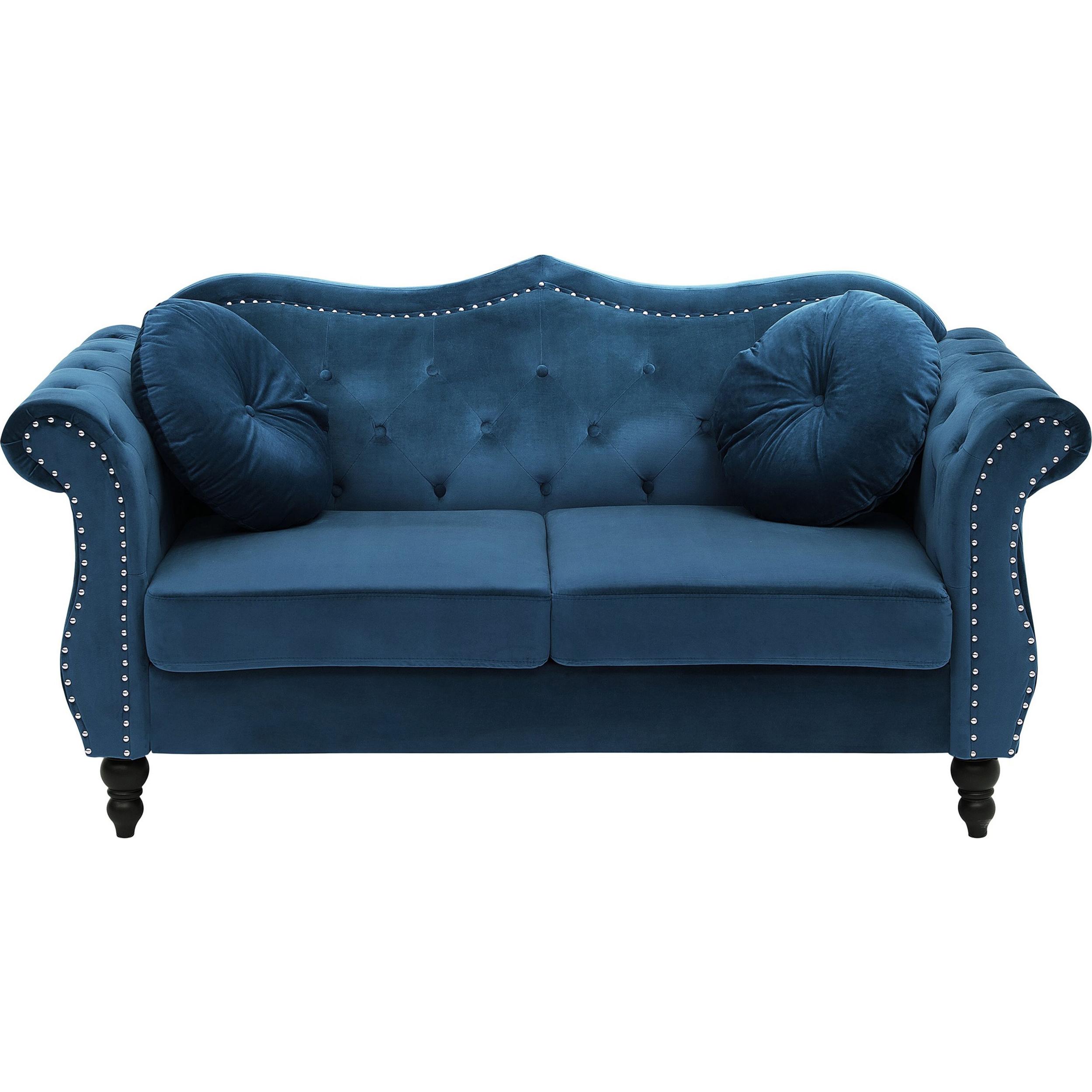 Beliani, Sofa, Skien (2-Sitzer)