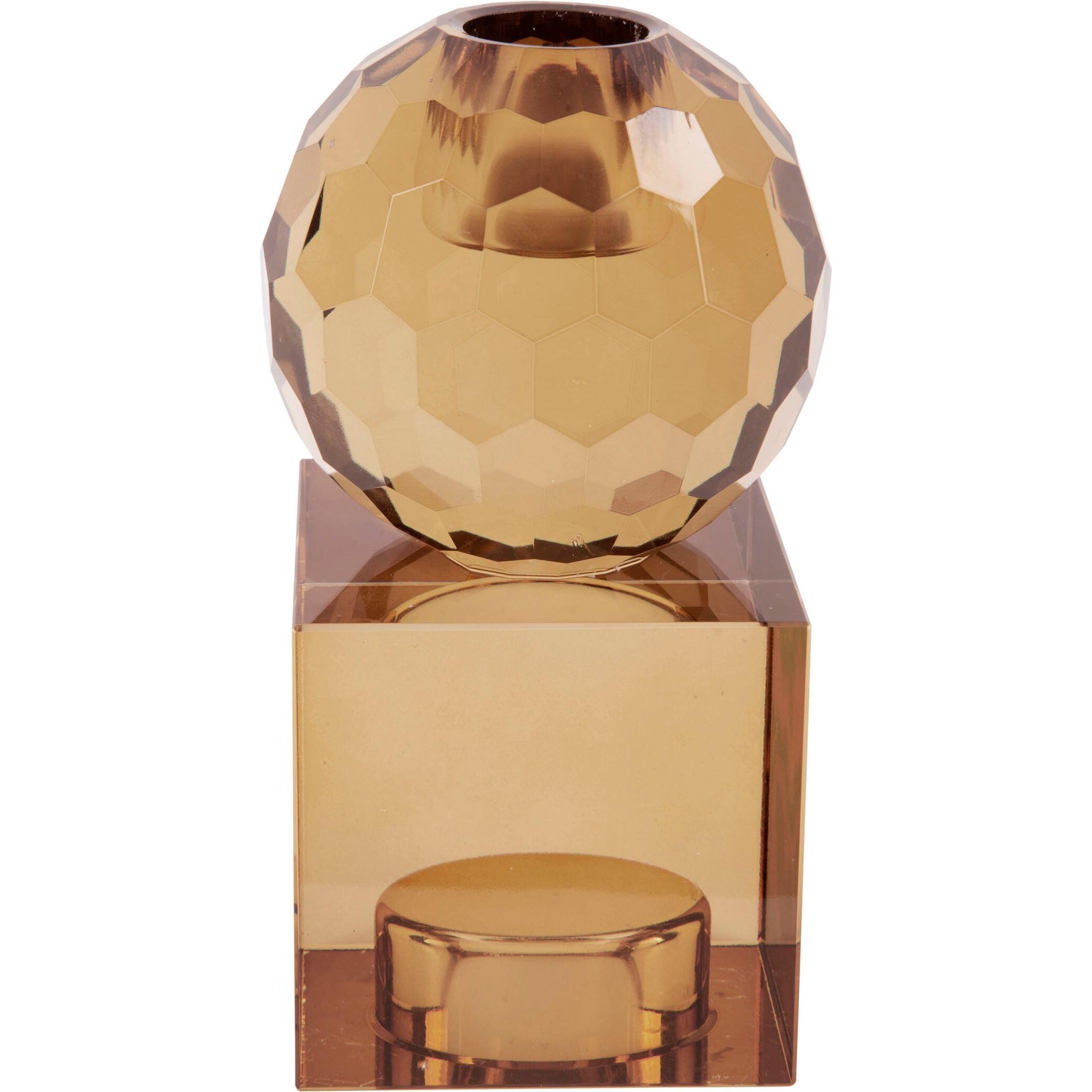 present time, Kerzenständer, Crystal Art