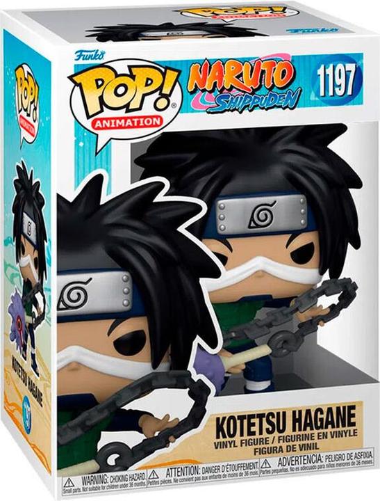 Actual product image Funko POP! Naruto : Kotetsu Hagane w/Weapon (1197)