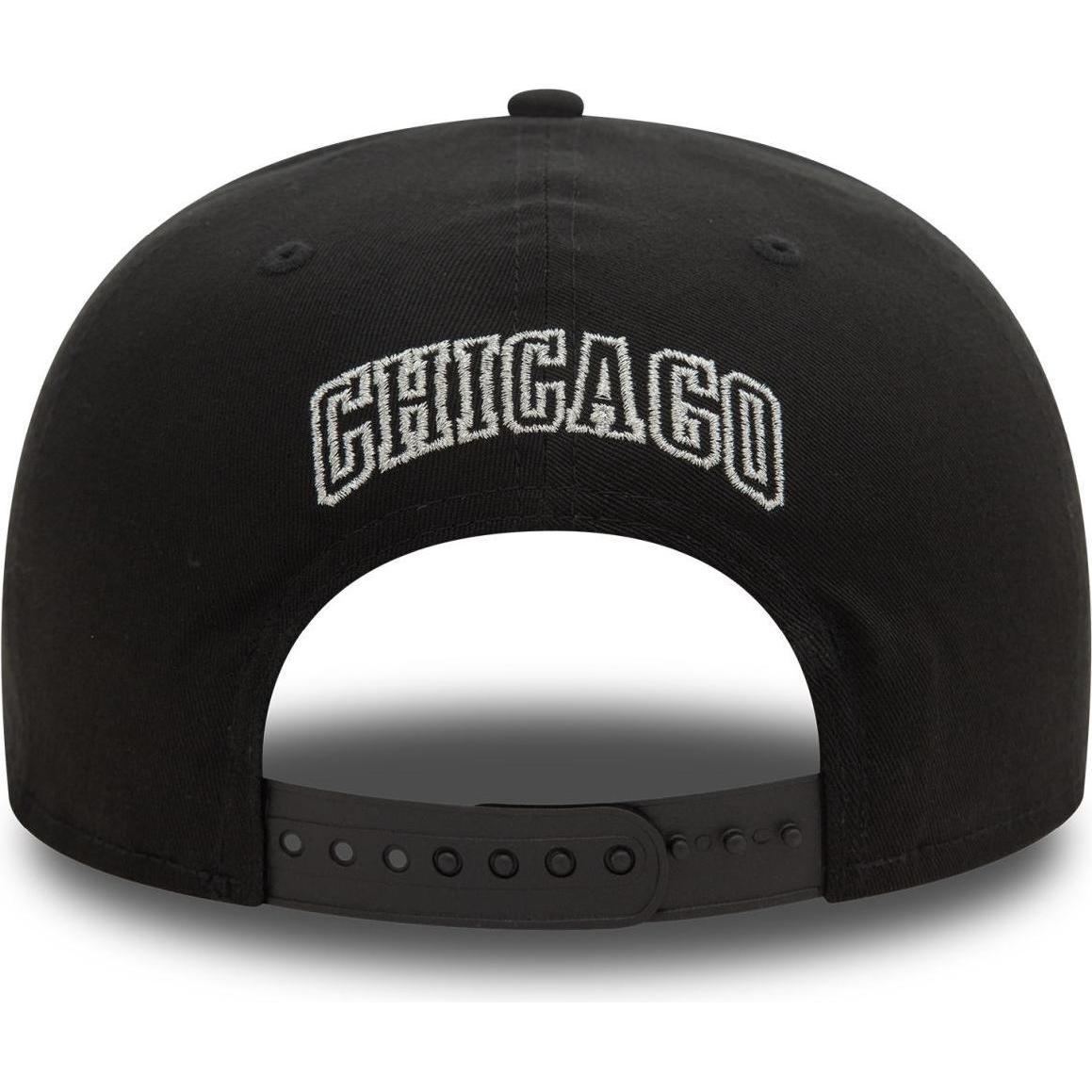 Thumbnail - New Era, Herren, Cap, 9Fifty Snapback Cap CHAMPIONS Chicago Bulls - S/M, Schwarz, (M)