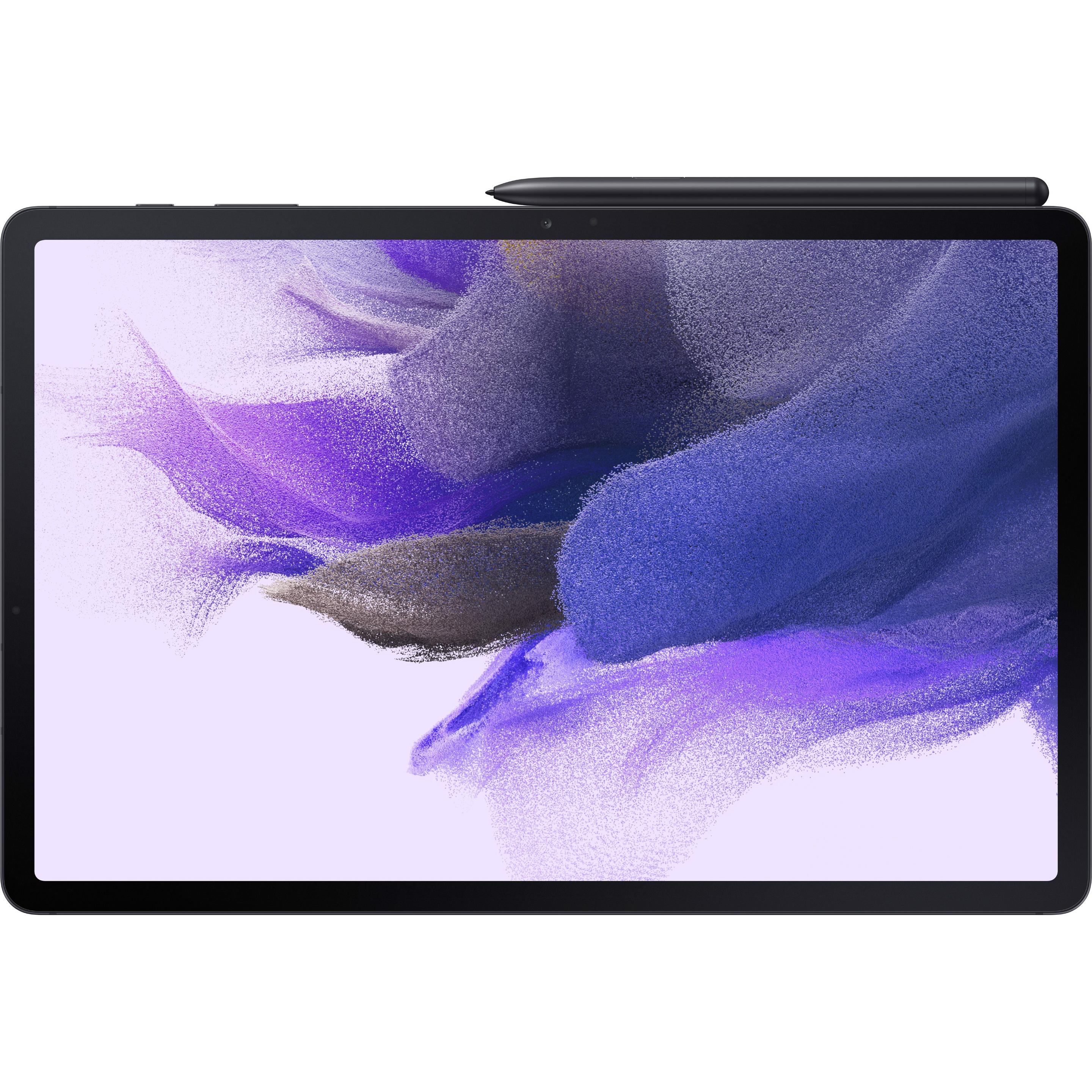 Samsung Galaxy Tab S7 FE (5G, 12.40", 64 GB, Mystic Black), Tablet, Schwarz