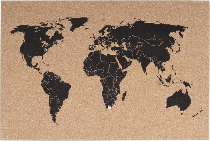 Actual product image present time World Map (World map, 60 x 40 cm)
