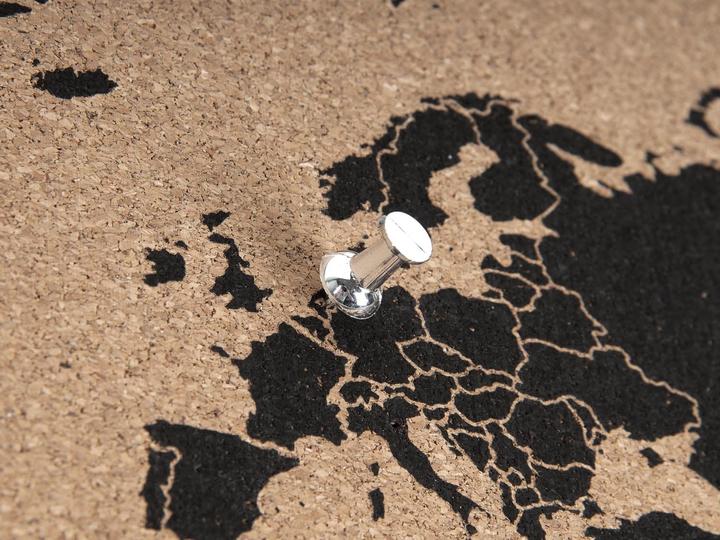 Actual product image present time World Map (World map, 60 x 40 cm)