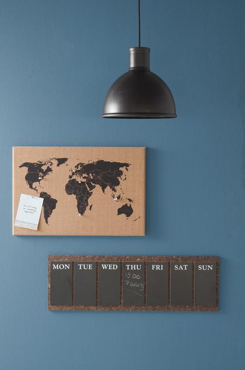 Actual product image present time World Map (World map, 60 x 40 cm)