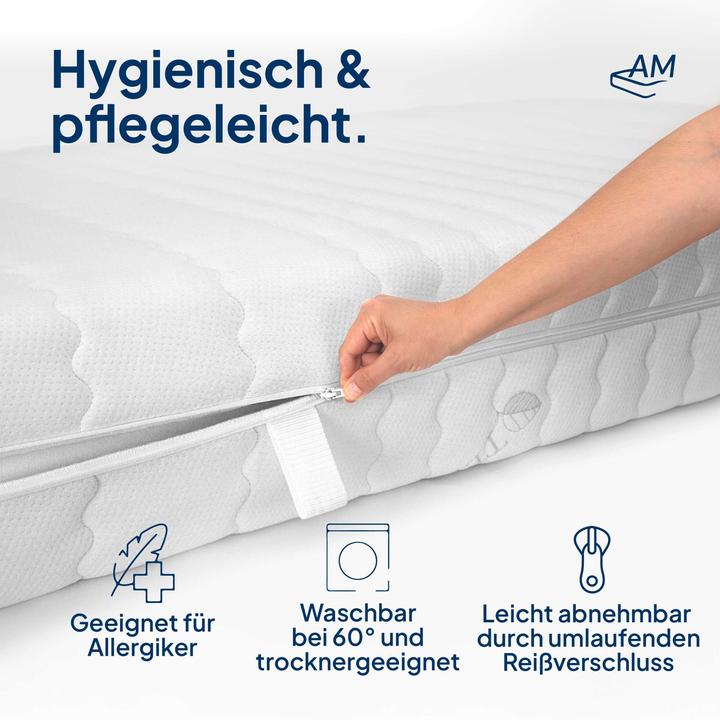 Produktbild AM Qualitätsmatratzen Matratzenbezug Tencel (200 x 90 cm)