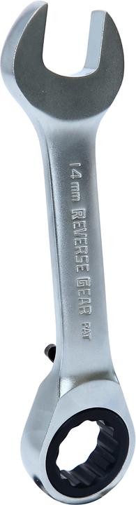 Actual product image KS Tools GEARplus ratchet ring open end wrench short (14 mm)