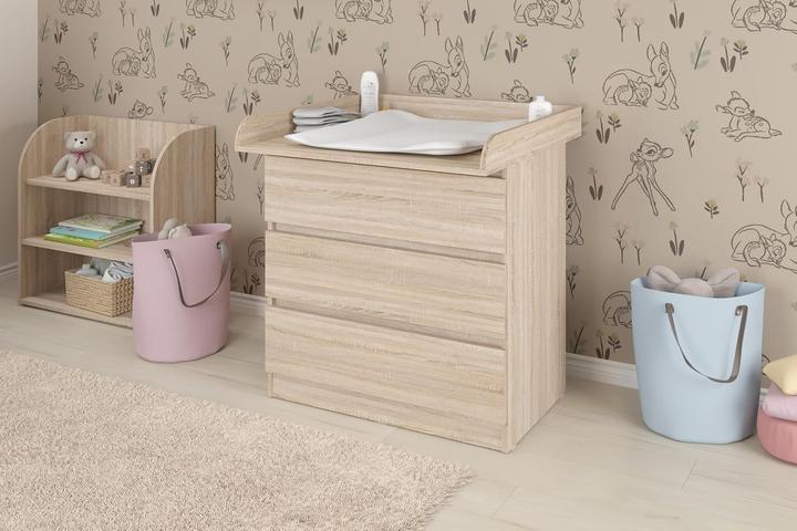 Actual product image Shefa Kids Wickelaufsatz für Ikea Kommoden (MALM, HEMNES, NORDLI)