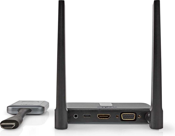 Produktbild Nedis Wireless HDMI ™ Übertrager | WLAN | 2400-5000 MHz | 30.0 m (Sichtlinie) | Maximale Auflösung: (30 m, HDCP)