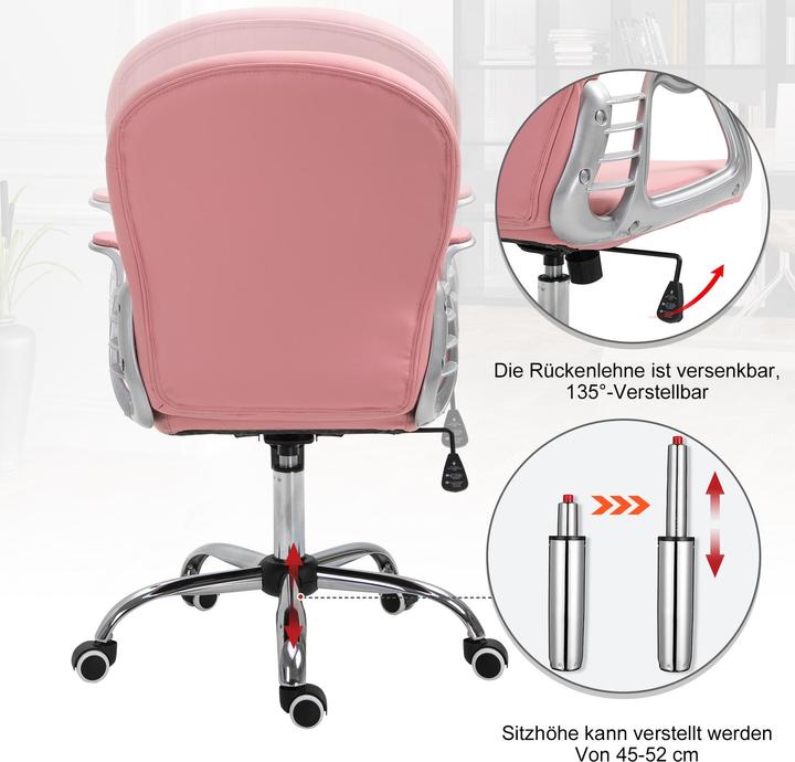 Immagine prodotto Vinsetto Sedia girevole dal design elegante