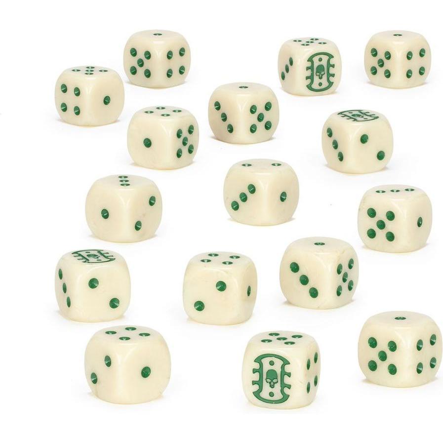 Games Workshop Würfelset der Knochenlegionen der Ossiarch
