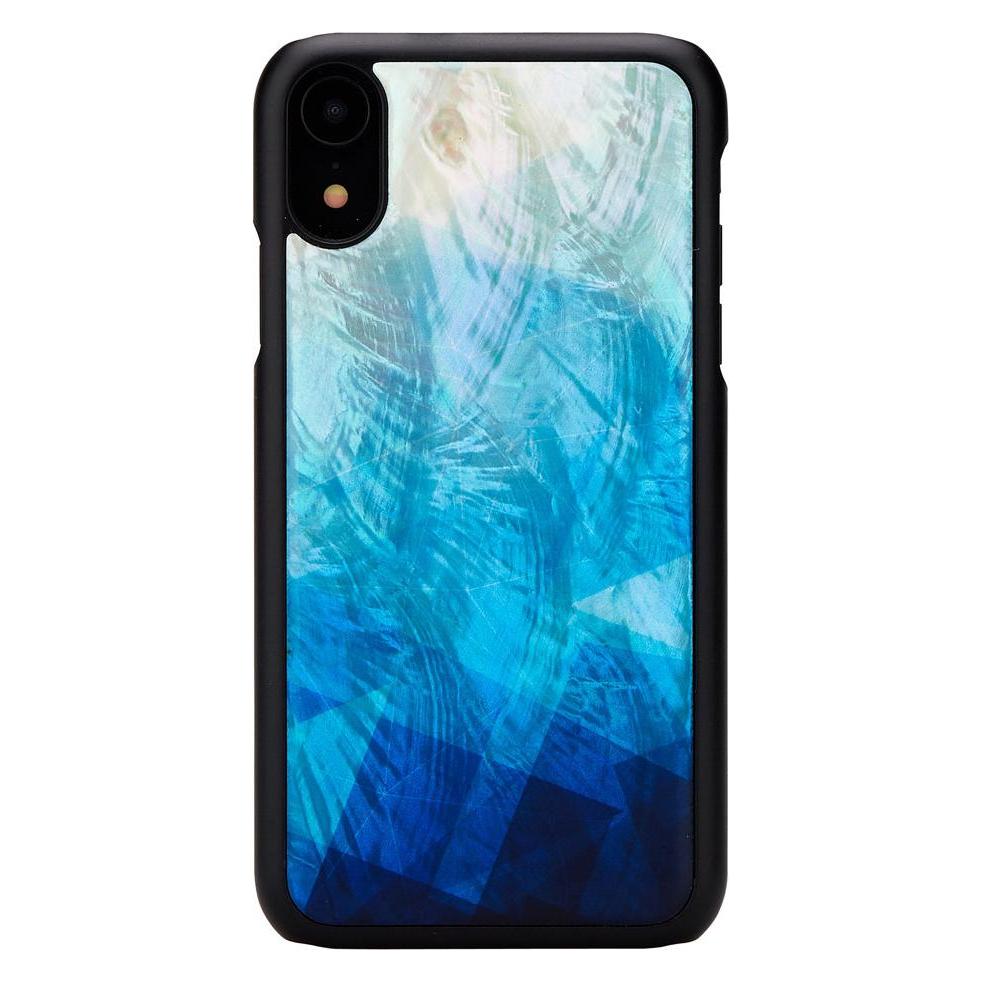 Ikins Smartphonehoesje iPhone XR blauw meer zwart (Apple iPhone XR), Smartphonehoes, Blauw, Zwart