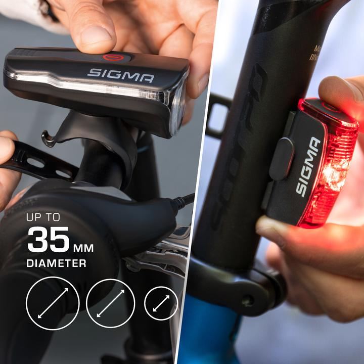 Produktbild Sigma Sport Aura 60/Infinity (60 lm, 60 lm)