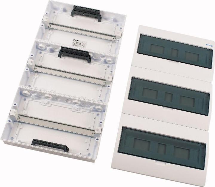 Actual product image Eaton ECO small distribution board, surface-mounted, 3-row, 280351