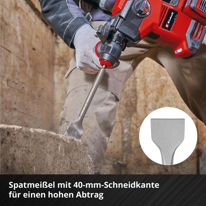 Actual product image Einhell SDS-Plus chisel set 247205, 250 mm, 4-piece