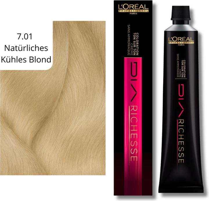 Produktbild L'Oréal Professionnel Dia Richesse (7,01 mittelblond frost)