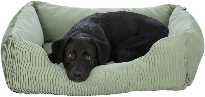 Actual product image Trixie Marley Dog Bed, 80 × 60 cm, Sage (Dog)