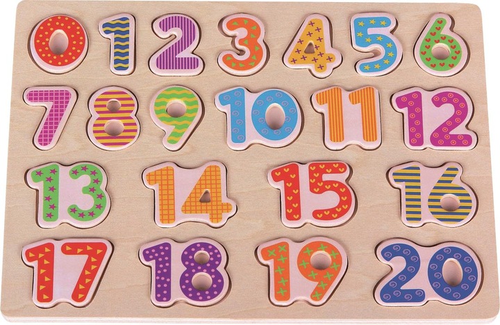 Image du produit Spielba Chiffres (21 pièces)