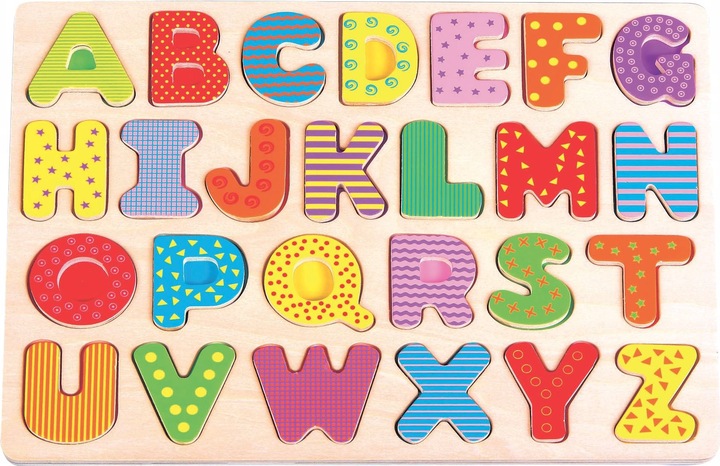 Immagine prodotto Spielba Puzzle di legno ABC