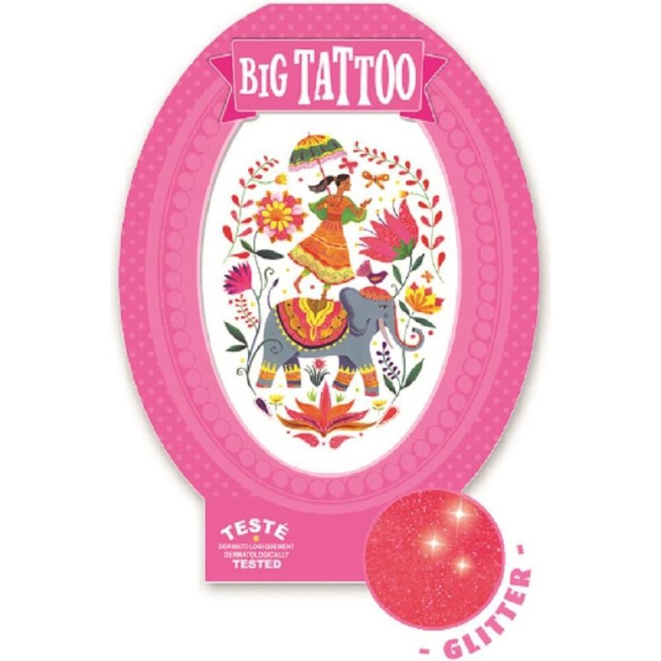 Djeco Tattoos Indische Rose