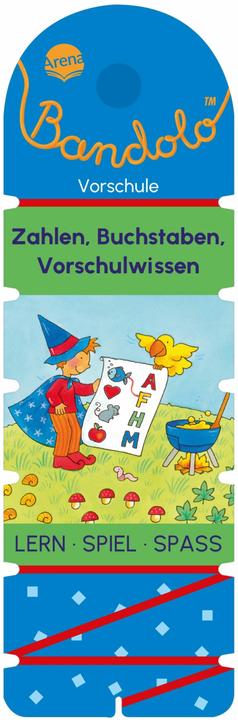Produktbild Bandolo. Zahlen, Buchstaben, Vorschulwissen (Deutsch, 3 - 5 Jahre)