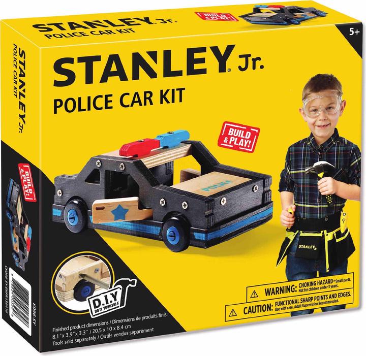 Produktbild Stanley Jr Polizeiauto Bausatz
