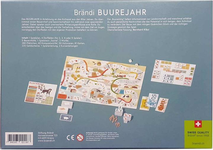 Produktbild Brändi Buurejahr (Deutsch, 2 - 5 Spieler)
