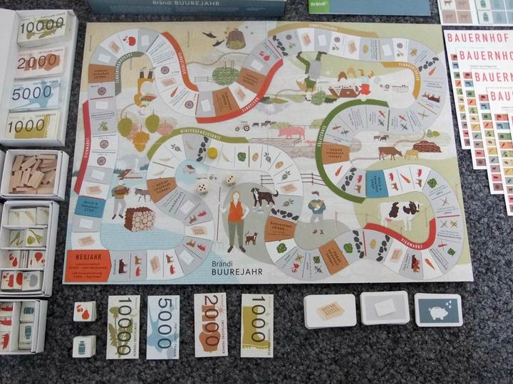 Produktbild Brändi Buurejahr (Deutsch, 2 - 5 Spieler)
