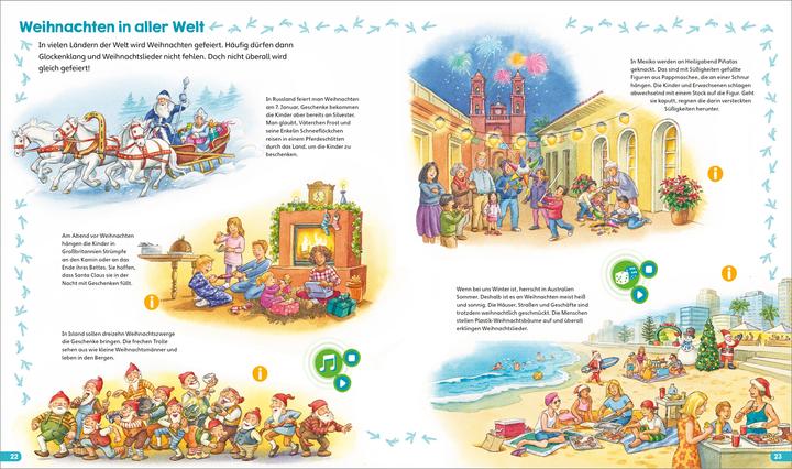 Image du produit Tessloff BOOKii® Hören und Staunen Erlebe die Weihnachtszeit (Allemand, Andrea Weller-Essers, Ute Simon, 2022)