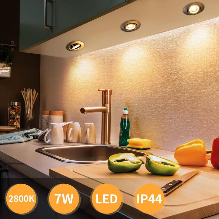 Immagine prodotto Wowatt 10er-Set LED-Einbaustrahler