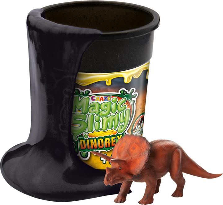 Image du produit Craze Magic Slimy avec un dinosaure à collectionner