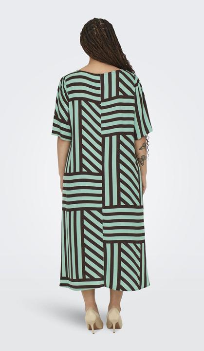 Produktbild Only Locker geschnitten V-Ausschnitt Midikleid Kleid (46)