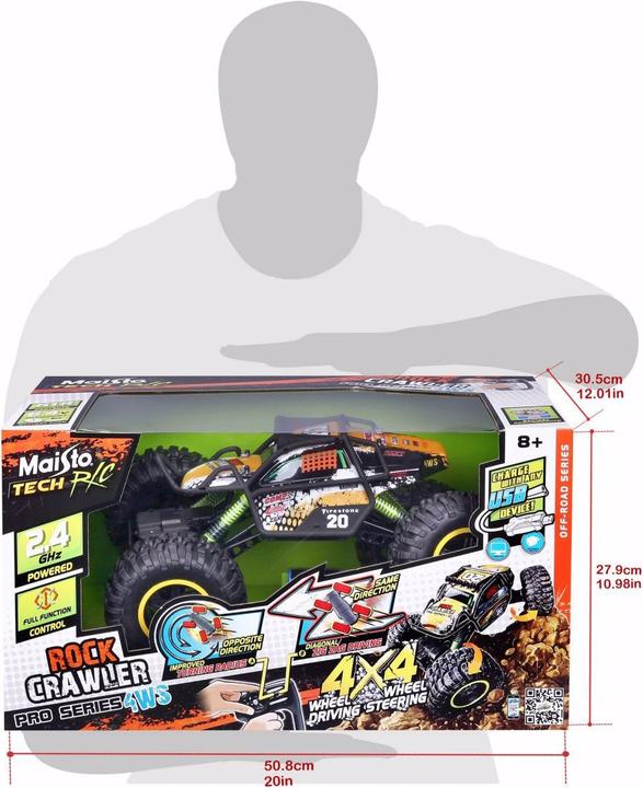Image du produit Maisto Rock Crawler Pro Series 4 WS